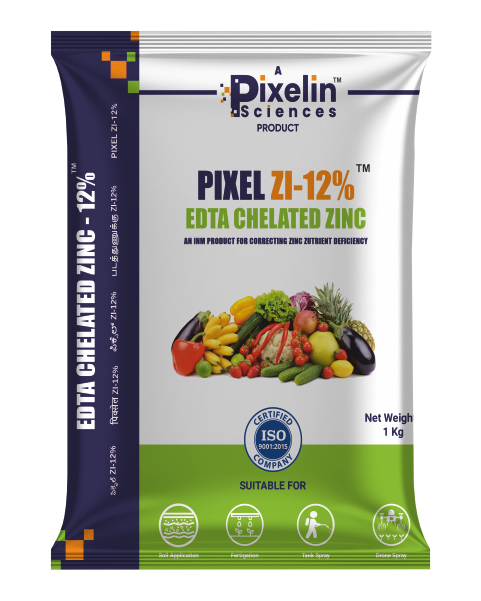PIXEL ZI-12% (Chelated Zinc as Zn-EDTA – Zn: 12%)