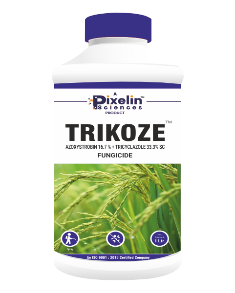 TRIKOZE (AZOXYSTROBIN 16.7%+TRICYCLAZOLE 33.3%) - 1Ltr